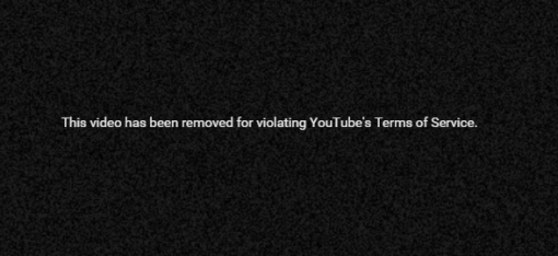 YouTube gesperrt
